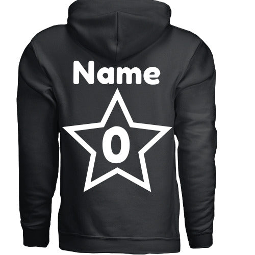 Black hoodie